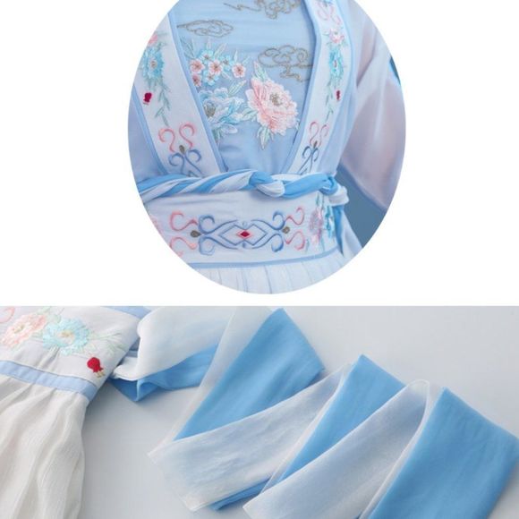 Peacock Dance Gown | Traditional Dress Hanfu - Picture 8 of 8